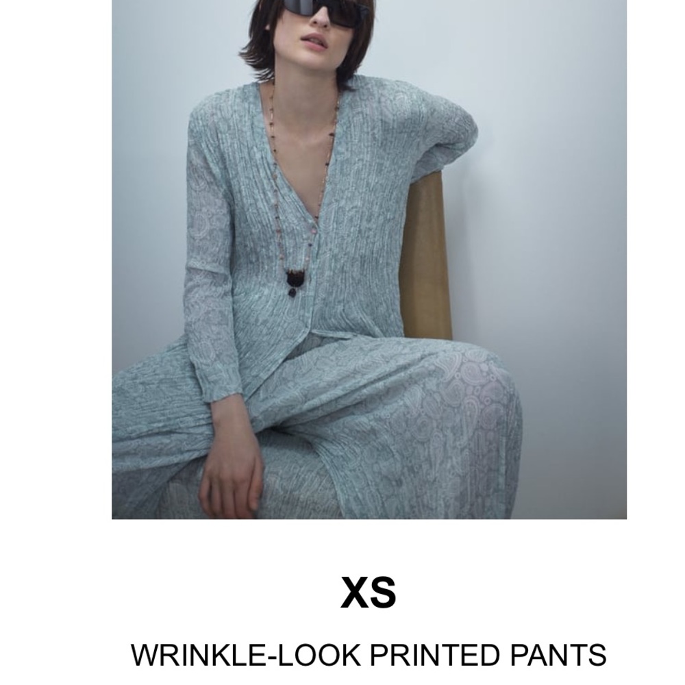 Wrinkle pants